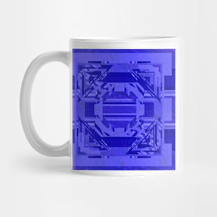 Lavender Blue Patterns Mug